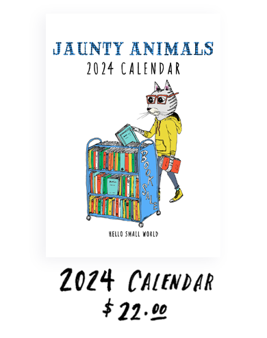 2023 Calendar - Jaunty Animals